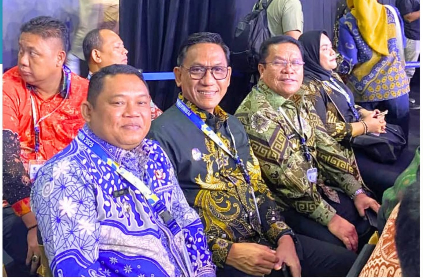 Wakil Bupati Labuhanbatu H. Jamri ST, menghadiri peringatan HAM Sedunia Tahun 2025 digelar di Gedung Tenis Indoor, Jalan Pintu Satu Senayan, Jakarta Pusat, 