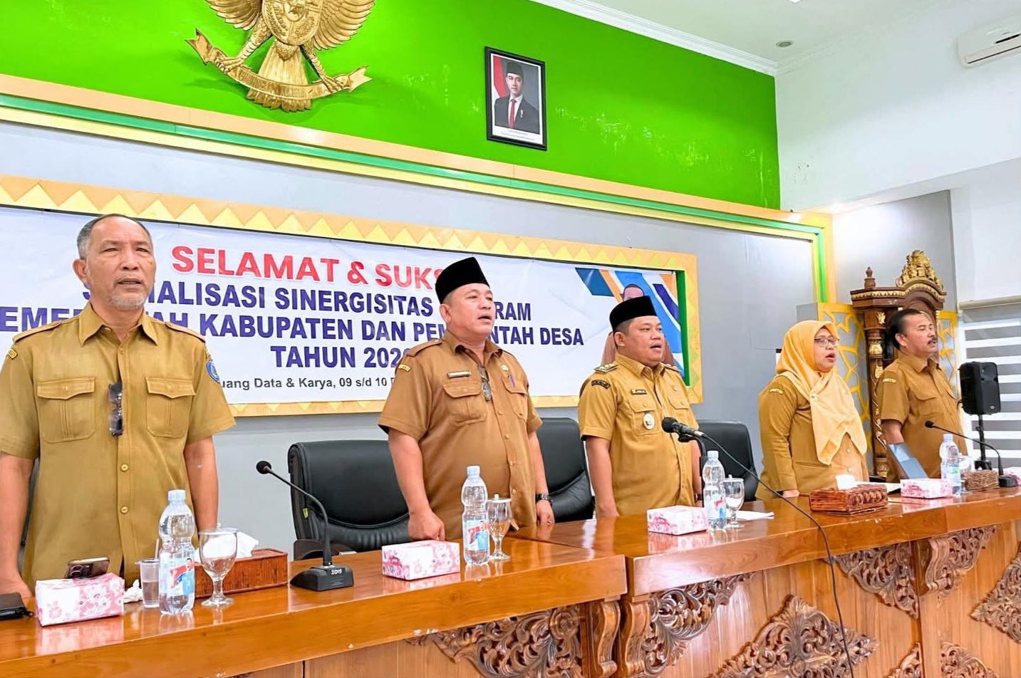 Wakil Bupati Labuhanbatu Buka secara resmi Sosialisasi Sinergitas Program Penggunaan Dana Tahun 2026