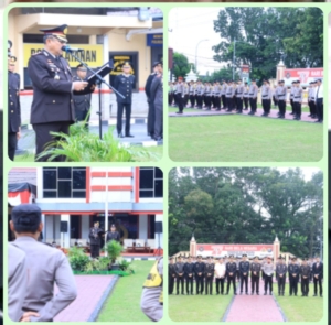 Wakapolres Labuhanbatu Hadiri Pelepasan Bantuan Kemanusiaan Tahap III untuk Korban Bencana Alam Aceh Tamiang