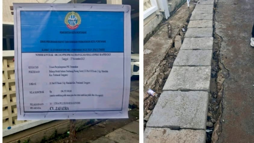 Anggaran Rp196 Juta Dipertanyakan, Proyek Drainase Gang Mandala 2 Diduga Tak Sesuai RAB, Inspektorat Diminta Turun Tangan!!