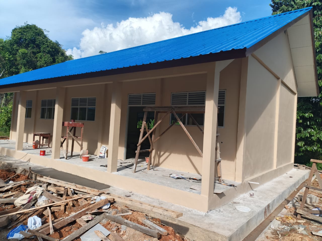 Proyek Revitalisasi SMPN 1 Pinoh Selatan Terancam Tak Rampung Sesuai Jadwal!