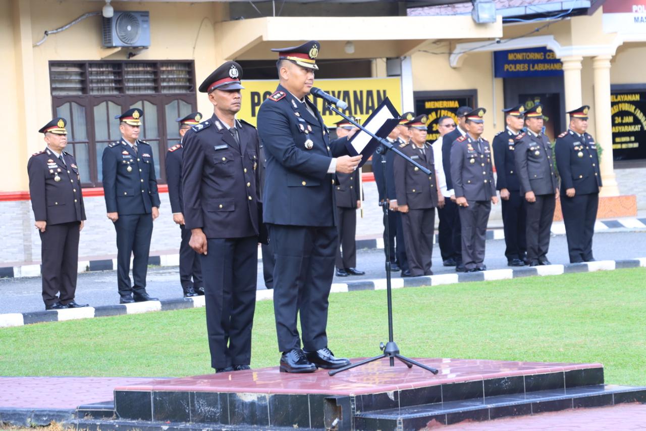 Polres Labuhanbatu Gelar Upacara Peringatan Hari Ibu ke-97 Tahun 2025
