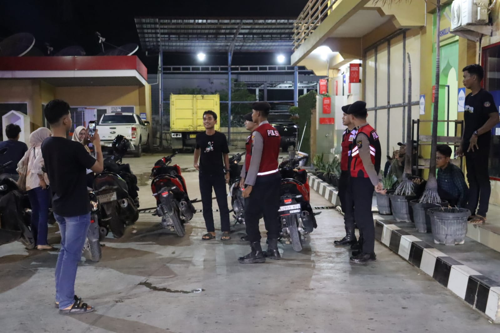 Polres Labuhanbatu Gelar Patroli Gabungan 3 Pilar, Cegah 3C dan Wujudkan Kamtibmas Kondusif