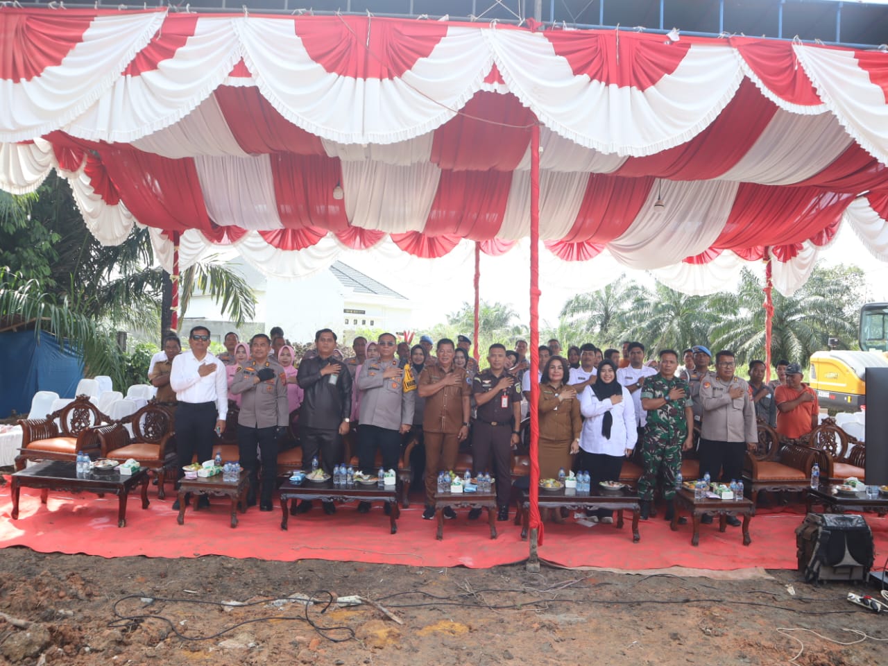 Zoom Meeting Groundbreaking SPPG Polres Labuhanbatu, Wujud Nyata Dukungan Polri untuk Program Makan Bergizi Gratis