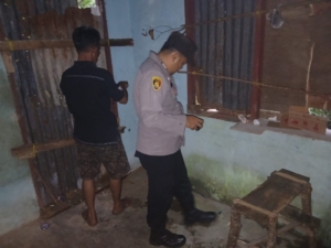 Polsek Bilah Hulu Gelar Grebek Sarang Narkoba di Dusun Mual Mas