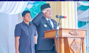 Peringatan Hari Amal Bakti, Wabup Labuhanbatu Bacakan Pidato Tertulis Menteri Agama 