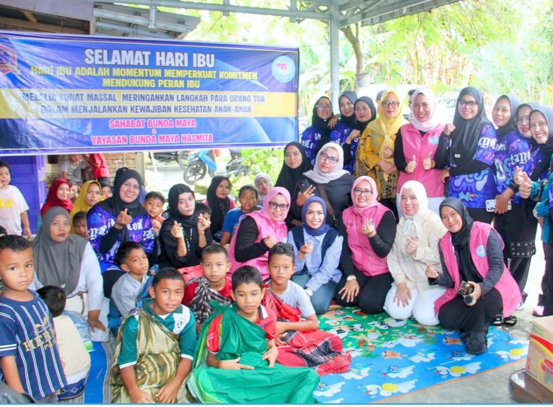 Memperingati Hari Ibu Tahun 2025, Bupati Labuhanbatu menggelar kegiatan sunat massal gratis di Kel Soeldengan