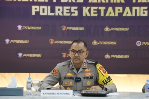 Polres Ketapang Gelar Konferensi Pers Akhir Tahun, Paparkan Keberhasilan Pengungkapan Kasus Tindak Pidana Sepanjang Tahun 2025