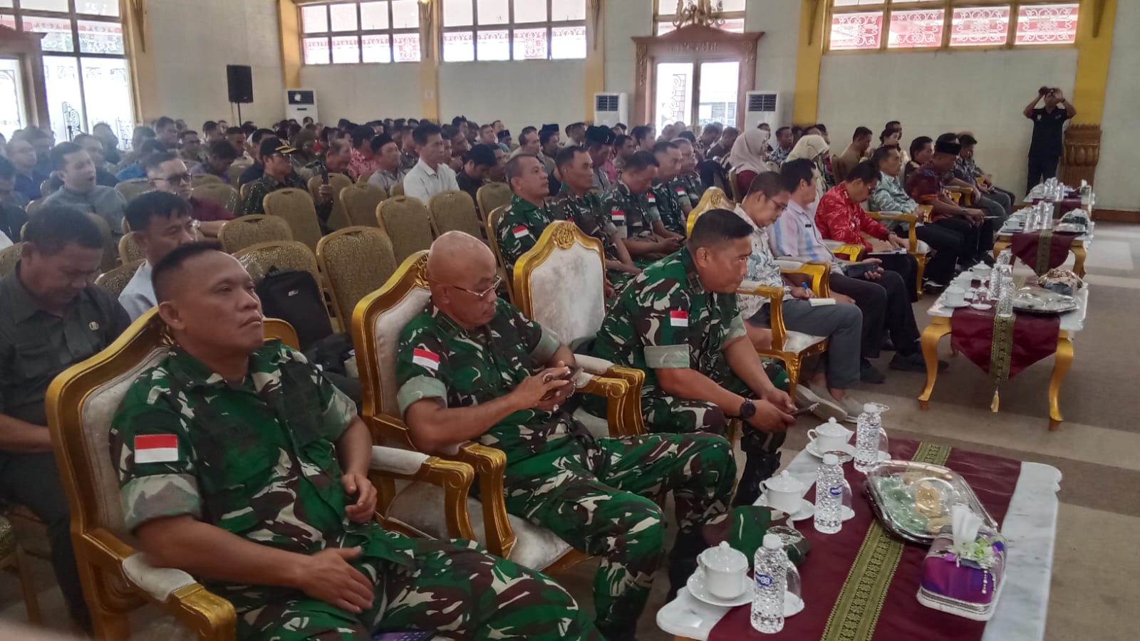 Percepatan Pembangunan Dandim 1208/Sambas Hadiri Rakor Progres Pemenuhan Lahan KDKMP Kabupaten Sambas