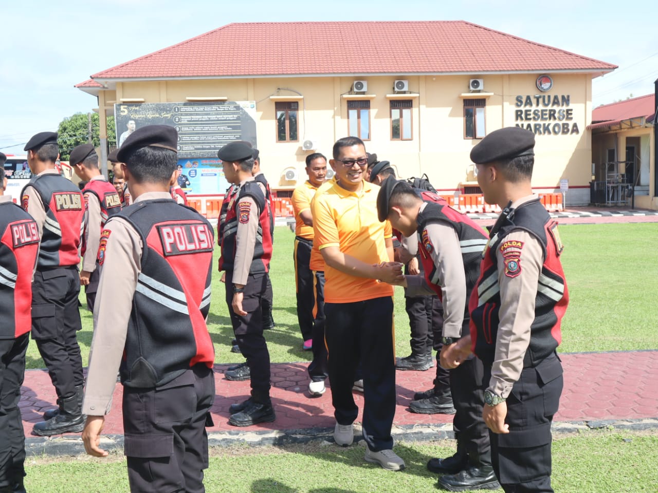 Polres Labuhanbatu Lepas Personel BKO Dit Samapta Polda Sumut 
