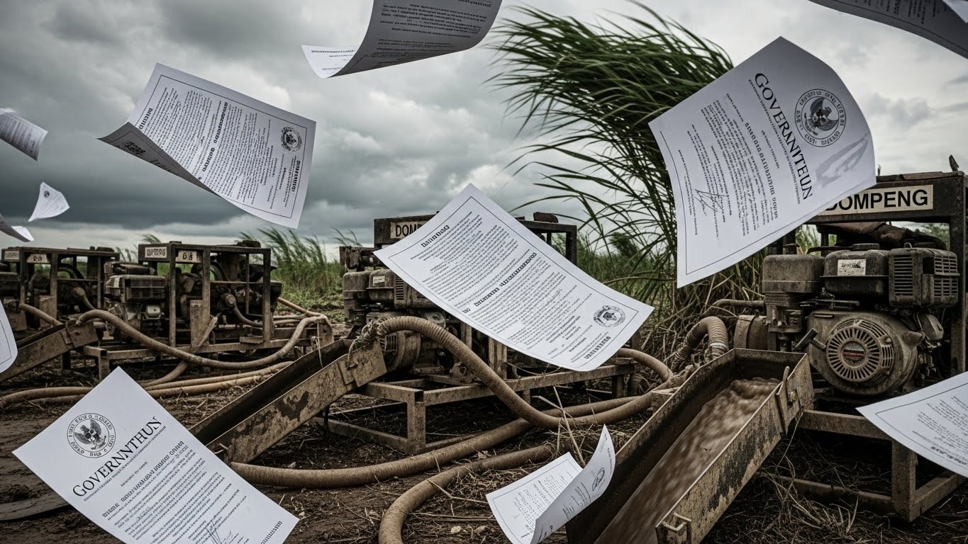 Tambang Ilegal Hancurkan Lahan Bersertifikat Lansia di Monterado, Penegakan Hukum Dipertanyakan?!