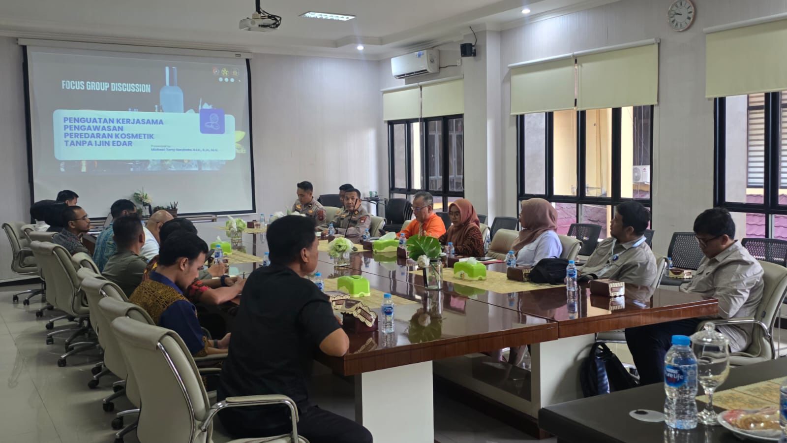 Sinergi Lintas Sektoral, Ditreskrimsus Polda Kalbar Gelar FGD Pengawasan Kosmetik Ilegal