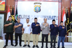 Kapolres Labuhanbatu Terima Audiensi Komisioner KPU Labuhanbatu dan Labura