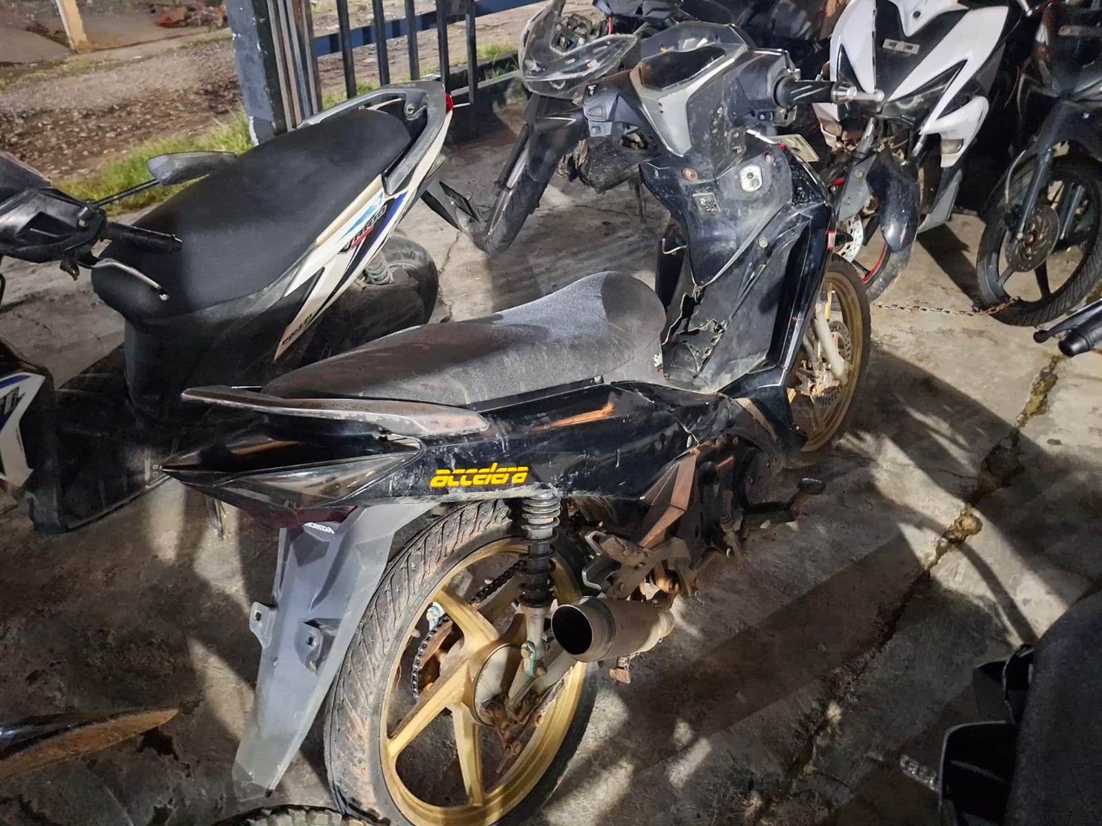 Patroli Malam Satlantas Polres Melawi, 6 Unit R 2 Terjaring