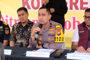 Polda Kalbar Berhasil Ungkap 11 Kasus Narkoba, Amankan 18 Tersangka dan Musnahkan 16.026,54 Gram Sabu.