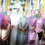 Bupati dan wakil Bupati.Labuhanbatu Sholat Idulfitri di Mesjid Raya Ujung Bandar