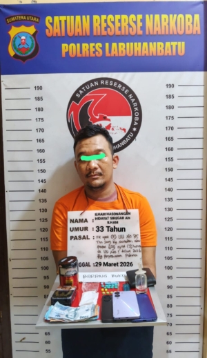 Satres Narkoba Polres Labuhanbatu Ungkap Peredaran Pil Ekstasi di Tempat Hiburan Malam