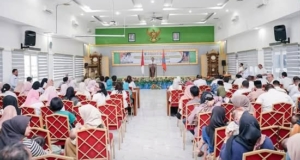 Bupati ,wakil Bupati dan ketua TP PPK Labuhanbatu salurkan bantuan ke OTA dan Gentig Tahap ke II Tahun 2026