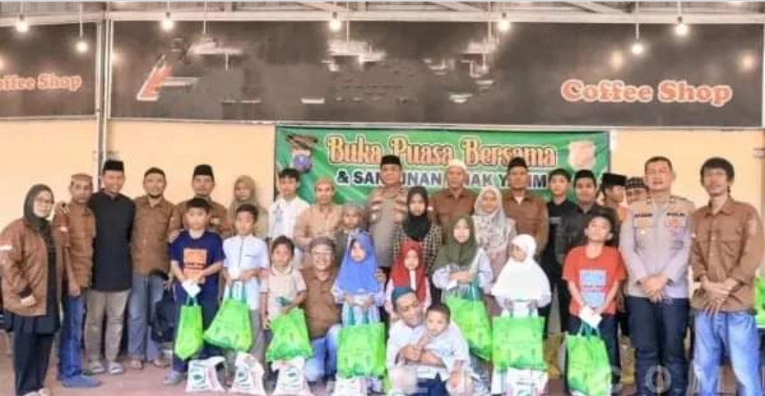 Ketua Satwar Polres Labuhanbatu” pemberian paket dan uang sebagai bentuk silaturahmi”