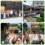 Masjid Daarul Sep Indonesia Replika Kabah Aek Nabara menggelar Sholat Idulfitri yang pertama 