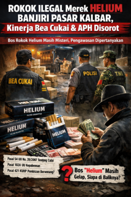 Rokok Helium Tanpa Pita Cukai Bebas Beredar, Bea Cukai, Aparat Penegak Hukum Didesak Bertindak Tegas!
