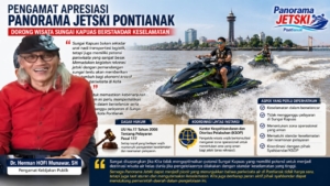 Potensi Wisata Sungai Kapuas Menguat, Pengamat Ingatkan Aspek Keselamatan Jetski