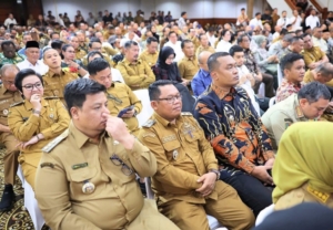Wabup Labuhanbatu mengikuti Rakornas Antisipasi Kekeringan Ekstrem  di gelar BMKG di Auditorium Gedung F, Kantor Kementerian Pertanian,Jakarta Selatan, 