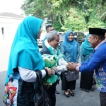 Wakil Bupati Labuhanbatu sambut kedatangan IVA Test PAAR dan UP2K PKK