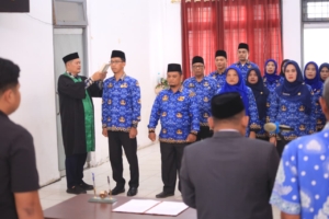 Wakil Bupati Labuhanbatu Lantik 22 Kepala Satuan Pendidikan