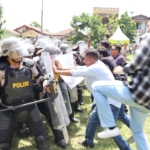 Polres Labuhanbatu Gelar Simulasi Sispamkota, Wujud Kesiapan Humanis Hadapi Dinamika Massa