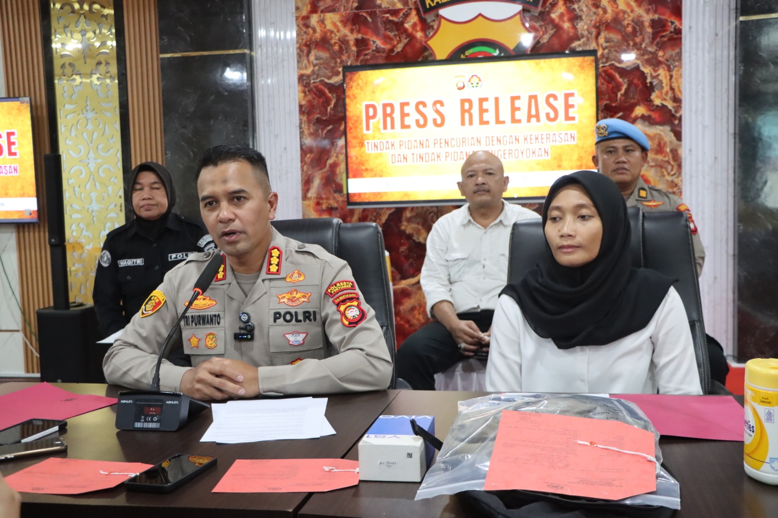 Polresta Pontianak ungkap kasus Jambret seorang Bocah di Kecamatan Pontianak Selatan