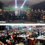 HALAL BIHALAL DAN MILAD KE-1 DPC LPM SUNGAI KAKAP BERLANGSUNG MERIAH DI PANGGUNG RAKYAT