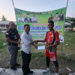 Pembukaan turnamen Volly Putra Fenry Patartua Nababan CUP I dengan Tema “Junjung Tinggi Sportivitas”,
