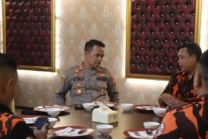 Kapolresta Pontianak Perkuat Sinergitas dengan MPC Pemuda Pancasila Kota Pontianak