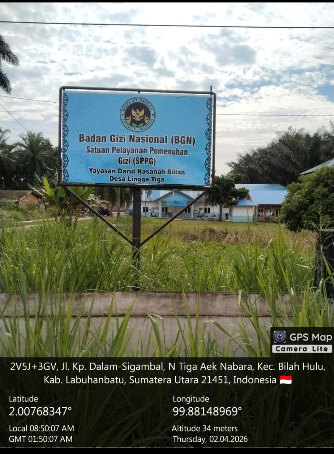 Kades Lingga Tiga Suprianto diduga Tegakan Tinggalkan Tugas, Demi Urusan  Bisnis Selaku Pemilik Rumah MBG. 