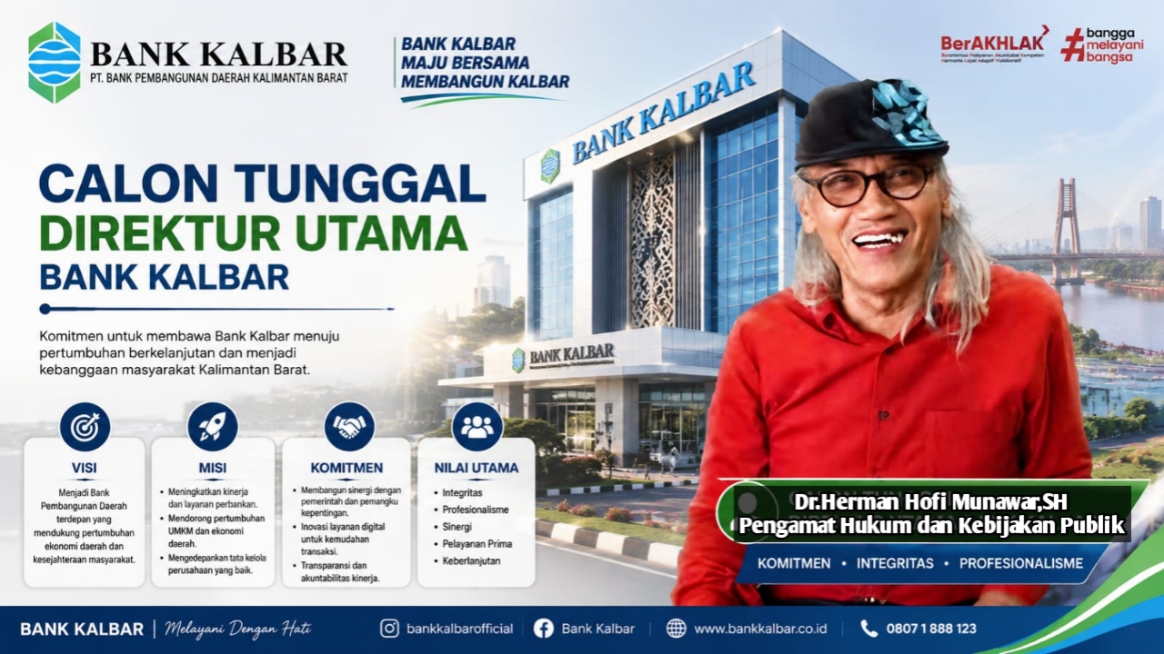 Suksesi Bank Kalbar Masuk Tahap Krusial, Fit and Proper Test OJK Jadi Penentu!