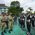 Kodam XII/Tpr Gelar Apel Pengamanan VVIP, Pangdam Pastikan Kunjungan Ketua Umum Dekranas Berjalan Aman