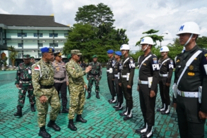 Kodam XII/Tpr Gelar Apel Pengamanan VVIP, Pangdam Pastikan Kunjungan Ketua Umum Dekranas Berjalan Aman