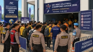Kapolresta Pontianak Siagakan Personel untuk Sukseskan Opening Ceremony AVC 2026 di GOR Pangsuma