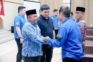 Wabup Hadiri Musda ke 15 DPD KNPI Labuhanbatu di ballroom hotel Permataland Rantauprapat, Jalan Ahmad Yani