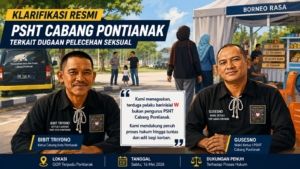 Klarifikasi PSHT Pontianak: Terduga Kasus Pelecehan Bukan Ketua maupun Pengurus Organisasi!
