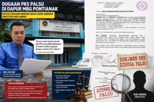 Polemik Dapur MBG Pontianak Memanas, Yayasan Sebut Dugaan PKS Investor Fiktif!