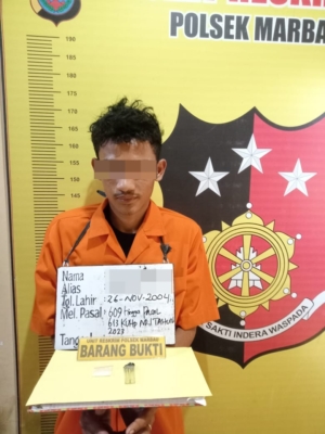 Polsek Marbau Ringkus Pemilik Sabu di Pinggir Rel Kereta Api