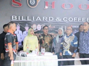 Bupati Labuhanbatu secara resmi membuka gelaran bergengsi Bupati Cup Open Tournament Biliar Labuhanbatu