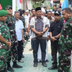 Camat Bilah Barat ucapkan terimakasih pada Irdam I/BB dan Dandim 0209/ LB kunjungi.Desa Tanjung Medan
