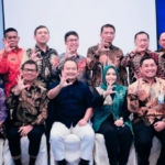 Bupati Labuhanbatu didampingi Sekretaris Daerah menghadiri sekaligus mengikuti Sosialisasi Penghargaan Jamsostek Award Tahun 2026 di Medan