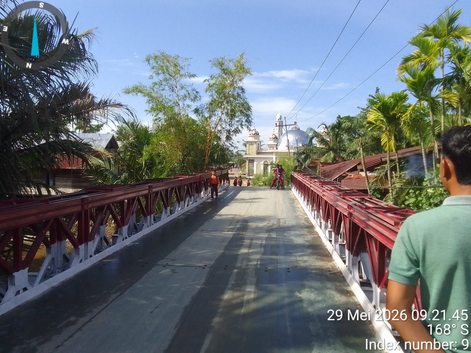 Terkuak sudah Dana Pembangunan Jembatan Desa Sai sanggul Kecamatan Panai Hilir.