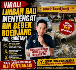 Dugaan Limbah Berbau dari RM Bebek Boedjang Viral, Manajemen Minta Artikel Ditarik dari Pemberitaan!