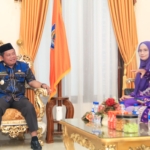 Wabup Jamri Sambut Hangat Kunjungan Silaturahmi PD Salimah Labuhanbatu
