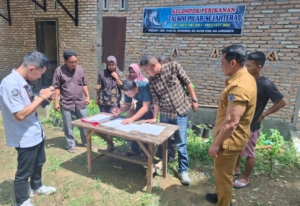 Lurah Sirandorung  Rizal Rambe dukung kelompok Tani Talsim Budidaya ikan Lele